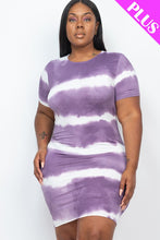 Load image into Gallery viewer, Comfy, cozy, sassy, tie-dye, mindi dress
