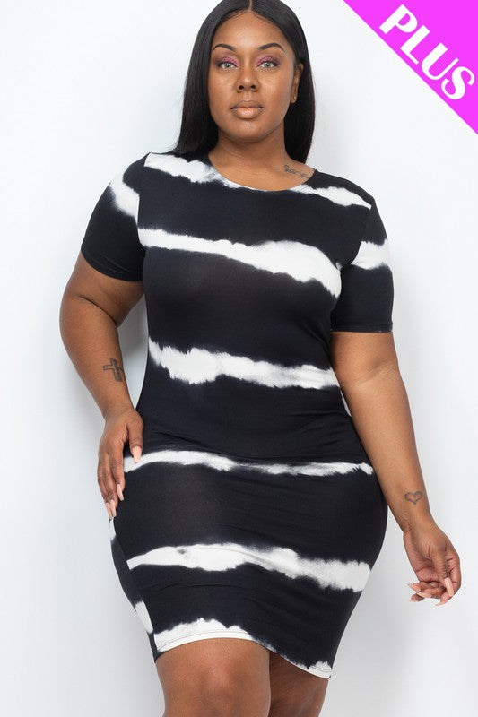 Comfy, cozy, sassy, tie-dye, mindi dress