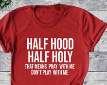 Load image into Gallery viewer, Half Hood T-shirt

