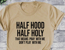 Load image into Gallery viewer, Half Hood T-shirt

