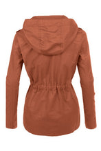 Load image into Gallery viewer, military anorak Jacket with hoodie
